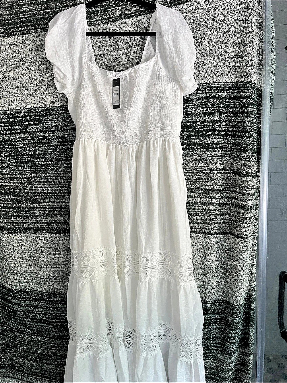City Chic Dress Haven White Maxi Dress NWT